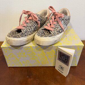 Girls Golden Goose 'May' Leopard